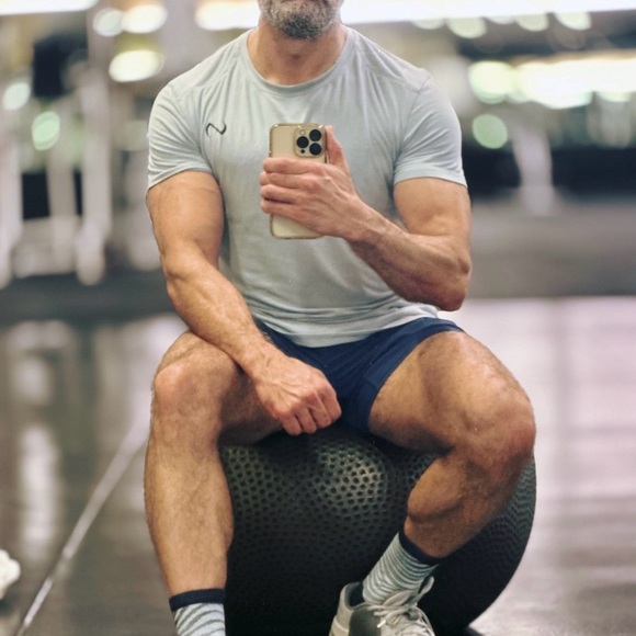 TLF powder Blue Performance Bamboo T shirt. - Picture 1 of 5